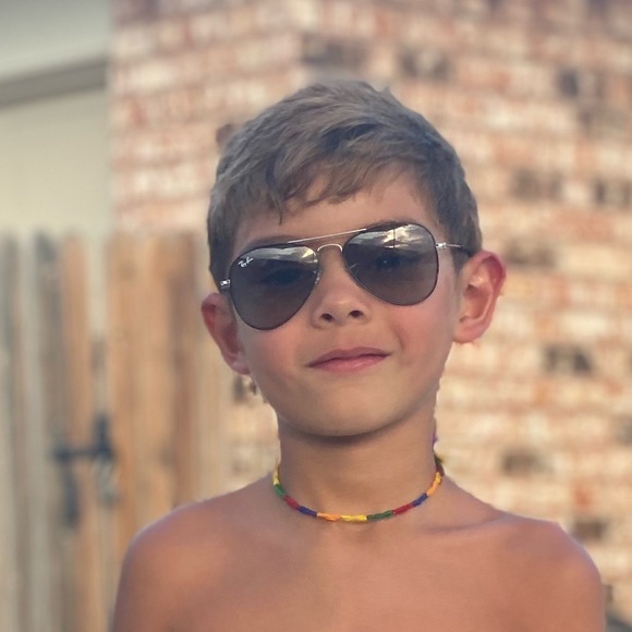 Kids RayBan aviator sunglasses - Picture 4 of 4